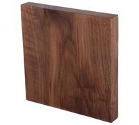 Uonlytech Panneau de Contreplaqué en Noyer 15x15x2 Cm Planche de Bois Dur pour Projets de Bricolage Gravure sur Bois Décoration Intérieure et Étagères pour Loisirs Créatifs