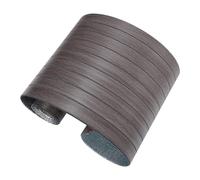 Uonlytech Panneaux Muraux Autocollants 3d en Pvc Marron Foncé 40x300 Cm, Imperméables et Isolants Phoniques, Décor Mural Auto-adhésif Cuisine et Salle de Bain, Revêtement Mural Décoratif