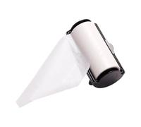 Uonlytech Papier Absorbant pour Manucure Noir, Rouleau Outil de Nail Art Spécial, Accessoire Portable pour Enlever Vernis Semi-permanent, Nettoyage Tampons Ongles, Fournitures