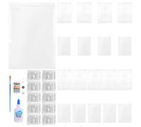 Uonlytech Papier D’herbier A4 pour Pressage, Feuilles Blanches de Montage | Kit Scolaire de Botanique, Étiquettes Incluses, Paquet Auto-adhésifs, Feuilles Buvard pour Spécimens