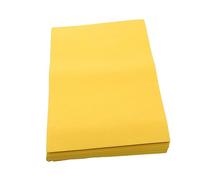 Uonlytech Papier- Sacrificiel 500Pcs pour Offrandes Papier Jaune Traditionnel Fournitures de Cérémonie Papier à pour Rituels Usage Funéraire et Spirituel