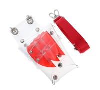 Uonlytech Paquet à Outils pour Ciseaux de Coiffeur en Pvc Transparent, Pochette Portable Multifonction pour Salon de Coiffure et Voyages Professionnels
