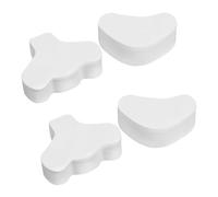 Uonlytech Patchs Nettoyants pour Visage en Coton Blanc 2 Boîtes 400 Pièces, Contrôle Ciblé du Sébum et Élimination Précise des Points Noirs Nez Menton