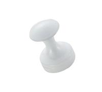 Uonlytech Patère Murale Ronde en Laiton Blanc Vis pour Maison