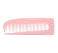 Uonlytech Peigne Pliable Rose Petit Format, Peigne à Queue Démêlant en Plastique Léger, Outil Coiffure Portable pour Différents Types de Cheveux, pour Usage Domestique et Professionnel,