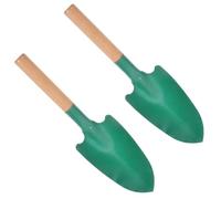 Uonlytech Pelles de Jardinage Multifonctions en Métal et Bois 2 Pièces pour Retourner Le Sol et Cultiver en Jardin ou Pépinière Couleur Aléatoire