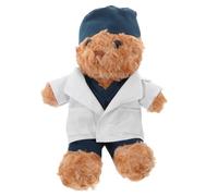 Uonlytech Peluche Ours Docteur Créatif Ours en Peluche Doux Médical Cadeau Original pour Collectionneurs et Garçon Fille
