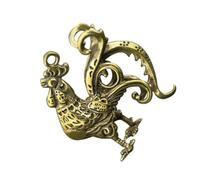 Uonlytech Pendentif Coq Laiton Créatif Pour Diy Breloque Avec Ornement Compact Pour Porte-clés Et Bijoux Artisanat De Fin
