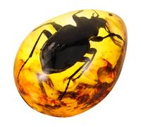 Uonlytech Pendentif En Scarabée En Résine Bijoux Artisanaux Couleur Décoration Unique Présent Pour Amateurs De Nature Insecte Événements Spéciaux Artisanat De Décor Pour Offrir