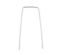 Uonlytech Piquets de Sol Galvanisés en Métal Forme U Clous Solides pour Ancrage pour 50 pour Fixation Jardin et Tente Usage Quotidien et Extérieur
