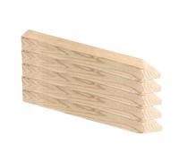 Uonlytech Piquets en Bois Massif 5 Pièces pour Clôture Jardin Piquets de Bordure et Tuteurs Plantes Extérieur Supports pour Palissade et Barrière Jardin
