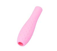 Uonlytech Pochette De Protection Silicone pour Stylet Compatible avec Apple Ergonomique Et Antidérapant Couleur Rose Réduit La Fatigue des Doigts Poignets