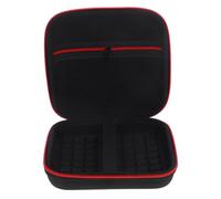 Uonlytech Pochette Rangement Voyage 7 Pouces Étui Protection Disque Dur Externe Antichoc avec Fermeture Éclair pour Câbles Banque D'Énergie Accessoires Numériques Portable