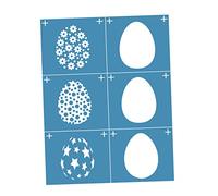Uonlytech Pochoir Sérigraphie Autocollant Transfert DIY Modèle Textile Lavable pour Décoration et Peinture Murale