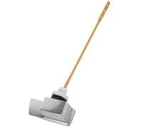 Uonlytech Poignée de Chasse D'eau en Cuivre Massif, Levier Latéral Carré B04 pour Réservoir de Toilettes, Accessoire de Remplacement Solide Compatible Salle de Bain et Hôtel, Kit 1 Pièce