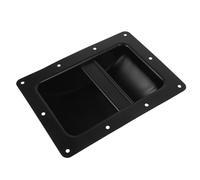 Uonlytech Poignée Encastrée Noir en Fer pour Haut-Parleur de Scène, Design Ergonomique Transport Pratique pour Coffrets Vides en Industrie Musicale