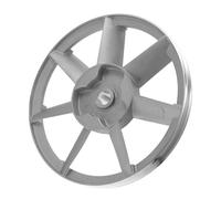 Uonlytech Pompe à à Deux Cylindres En Aluminium Roue De Courroie De Compresseur Moteur Roue De Courroie De Pompe à Air Poulie Volant Compresseur D'air Ceinture