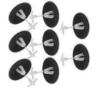 Uonlytech Porte-Bobines Coniques 8 Pièces en Plastique Solide Support pour Machine à Coudre Industrielle Râtelier à Fils Anti-Nœuds Éponge Intégrée Rotation Fluide pour Couture