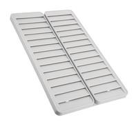 Uonlytech Porte-Cartes Mural 28 Emplacements En Plastique Gris Organisateur De Cartes D'Identité Pour Bureau ÉCole Et HôTel Avec NuméRotation Pour Stockage Facile