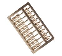 Uonlytech Porte-Clés Boulier Vintage en Laiton Décoration de Bureau Mini Gadget Créatif pour Étudiants et Accessoire Pratique pour Fêtes