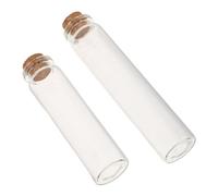 Uonlytech Porte-Moustaches pour Animaux de Compagnie en Verre avec Couvercle en Bois, Lot de 2 bocaux étanches pour Souvenirs de Chats et Chiens