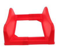 Uonlytech Présentoir à Pneus Réglable en Plastique Robuste Rouge, Support de Rangement pour Pneus de Voiture et Camion, Étagère Portable pour Garage à Domicile, Kit Multifonction