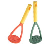 Uonlytech Presse-purée Réutilisable 2pcs en Pp pour Bébé et Pommes de Terre, Outil de Pressage Manuel Pratique et Léger Cuisine Quotidienne