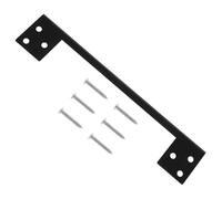 Uonlytech Protège Verrou de Porte Acier Inoxydable Forme Plaque de Protection Sécurité Invisible Couvre Targette pour Porte Coulissante et Extérieure Installation Facile