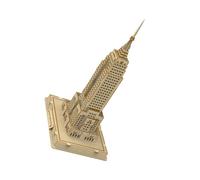Uonlytech Puzzle Bois pour Garçon Fille et Adultes Modèle Architectural Gratte-Ciel Célèbre Jeu Éducatif de Construction et Montage Manuel pour Développer Créativité et Coordination