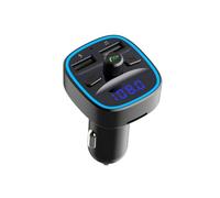 Uonlytech Récepteur Voiture avec Écran LED Lecteur Audio Multifonction USB Chargeur Intégré et Compatible Smartphone et Carte Micro
