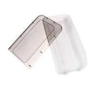 Uonlytech Récipient Alimentaire 1Pc Boîte À Œufs Récipient Transparent Plateau À Œufs En Plastique Avec Couvercle Plateau À Légumes Plateau Porte-Œufs Tiroir À Œufs