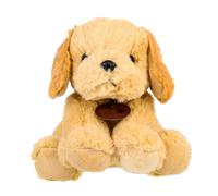 Uonlytech Retriever Peluche Chien Assis Réconfortant Peluche Doux pour Garçon Fille Décoration Maison Cadeau