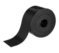 Uonlytech Rouleau de Joint D'étanchéité en Caoutchouc Nbr Plein 1 Mm Épaisseur 50 Mm Largeur 3 Mètres, Bande D'étanchéité pour Portes, Protection et Coupe-froid pour Bricolage