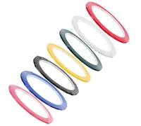 Uonlytech Rubans Adhésifs Haute Température 7 Rouleaux 3 Mm X 66 M, Assortiment Couleurs, Ruban Isolant Amovible pour Étiquetage Bureau, Loisirs Créatifs, Marquage Précis