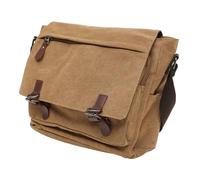 Uonlytech Sac Bandoulière Toile Capacité pour Étudiants Sacoche Croisée et Polyvalente Sac Ventral Medium pour Usage et Voyage Style Décontracté Unisexe