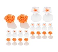 Uonlytech Séparateurs D'orteils Outil pour Manucure et Soin des Pieds en Silicone 16 Pièces Évitant les Ongles pour Pédicure Pratique