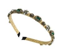 Uonlytech Serrage-tête Baroque Chic pour Femmes Perles et Cristaux, Confortable et Résistant, pour Occasions Spéciales et Moments Importants