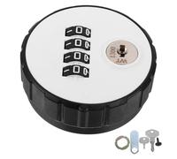 Uonlytech Serrure à Cylindre Rotative 26mm pour Armoire et Tiroir, Verrou à Came Mécanique à Double Code, Serrure de Classeur Sécurisée, Verrouillage à Code pour Bureau et Maison