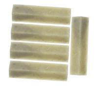 Uonlytech Set de 5 Sceaux en Pierre Qingtian pour Gravure de Sceau Chinois, Matériel D'art Polyvalent Diy, pour Débutants en Calligraphie et Gravure