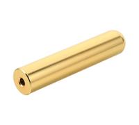 Uonlytech Slider de Guitare en Métal Doré, Tube Cylindrique à Trou