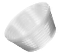 Uonlytech Soucoupe en Plastique Cylindrique Protection Étanche 10 Pièces Profondeur 12,2x4,3 Cm pour Pots Hydroponiques et Vases en Verre pour Jardin Intérieur et Extérieur