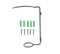 Uonlytech Stand à vin Mural pour Bouteilles De Vin Fer Noir 1pc Organiseur Suspendu pour Présenter Une Bouteille Et Décorer Le Café Couleur Aléatoire