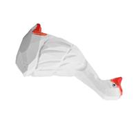 Uonlytech Statue d'oie Décorative en Résine Blanche pour Bureau, Petite Figurine Réaliste, Décoration Intérieure Polyvalente pour Maison et Espace de Travail, Accessoire D'ornement Élégant