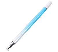Uonlytech Stylet Tactile Dégradé Couleur Macarons pour Écrans Tactiles, Stylo Capacitif, Léger Et Précis, Usage Smartphone Et Tablette, Design Modernisé Blanc Dégradé Bleu