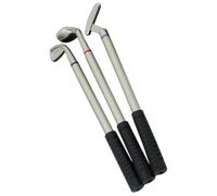 Uonlytech Stylo à Bille de Golf Présent Saint-valentin ou Noël en Alliage de Zinc Noir, Design Unique et Léger, Écriture Fluide, Portable