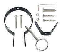 Uonlytech Support à Jambon en Fer Robuste pour Maison et Restaurant Fixation Stable pour Jambon Italien et Espagnol 1 Ensemble Pratique et Facile à Nettoyer Usage Domestique et