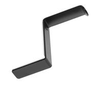 Uonlytech Support Casque Métal Suspendu pour Écouteurs et Casques Crochet Mural Compact et Rangement pour Bureau et Maison Noir