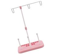 Uonlytech Support De Bobine Fil Conique pour Machine à Coudre Domestique, Porte-Fil Stable, Couleur Rose, Accessoire Couture pour Passionnés, Usage Maison, Couture Quotidienne