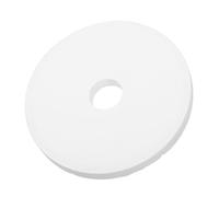 Uonlytech Support en Oxyde D'aluminium Blanc pour Cuisson de Poterie avec Trou, Résistant Haute Température et Surface Lisse, pour Cuisson et Émaillage en Poterie