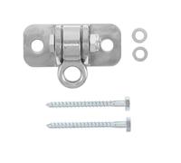 Uonlytech Support Suspendre en Fer Galvanisé Crochets Robustes et Vis Kit Fixation pour Balançoire Suspendue et Hamac Charge Lourde Montage Intérieur et Extérieur Accessoires pour